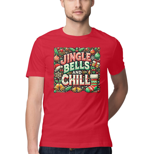 ChillingMode.com - Jingle Bells and Chill - T-Shirts For Men