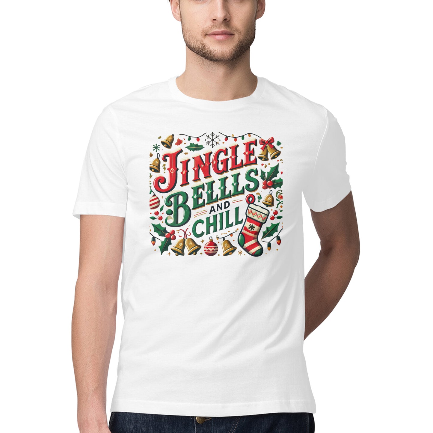 ChillingMode.com - Santa's Jingle Bells and Chill - T-shirts for Men