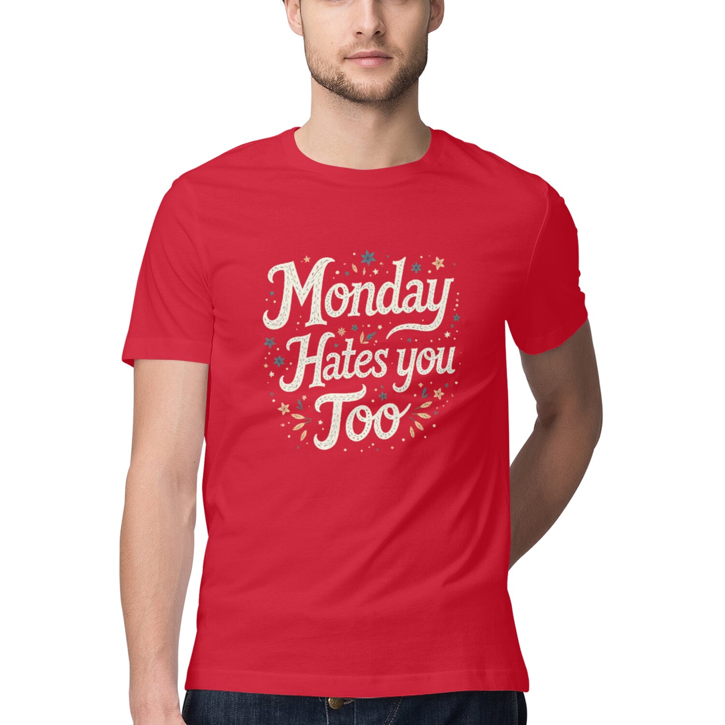 ChillingMode.com - Monday Hates You Too - T-Shirts For Men