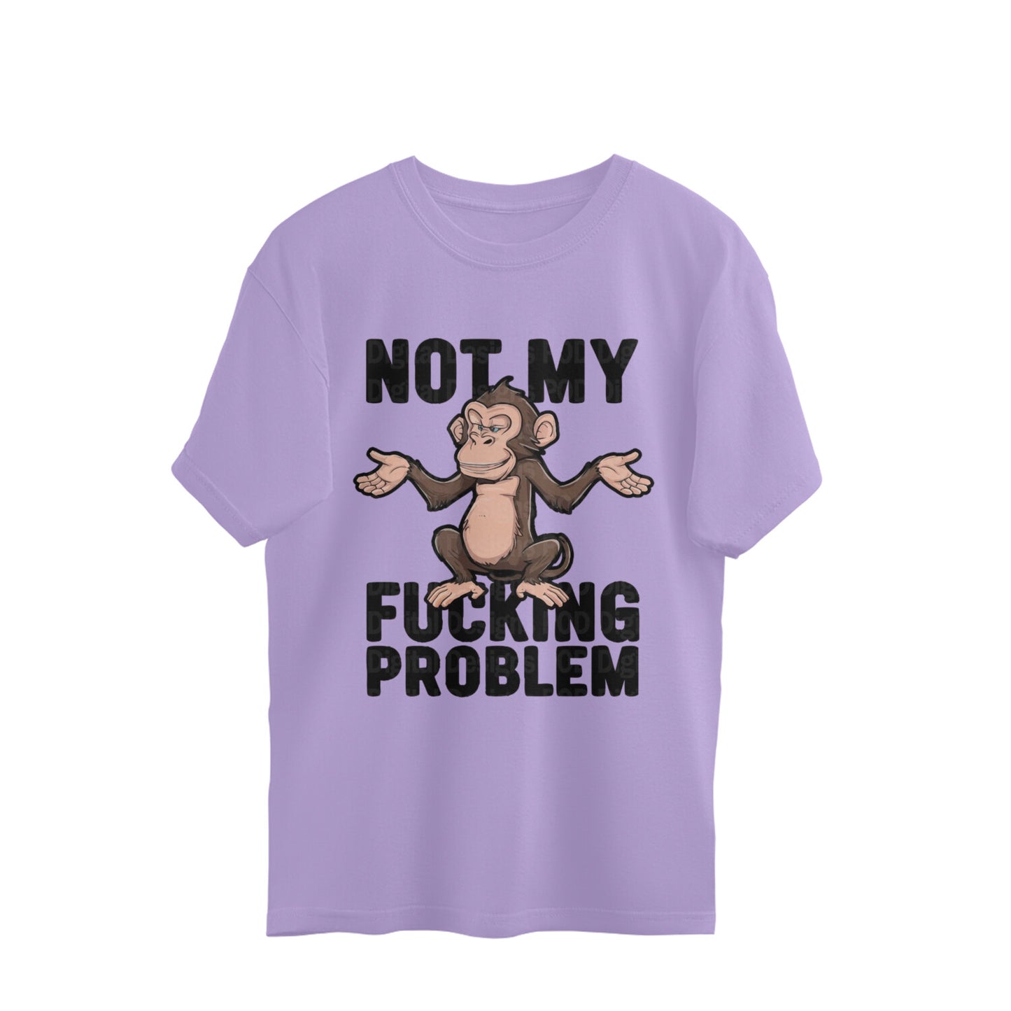 ChillingMode.com - Not My Fucking Problem - Unisex Oversized T-Shirts