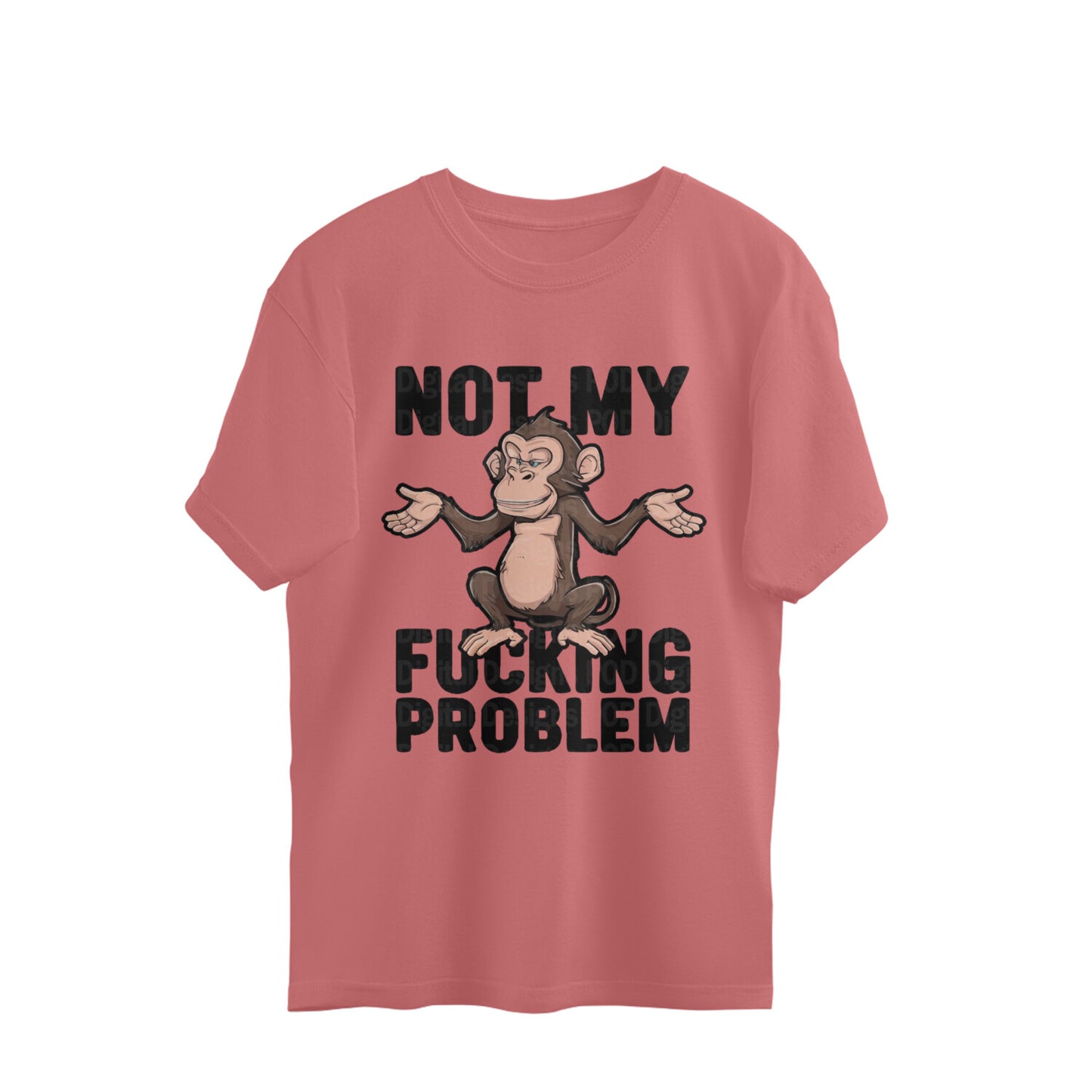 ChillingMode.com - Not My Fucking Problem - Unisex Oversized T-Shirts