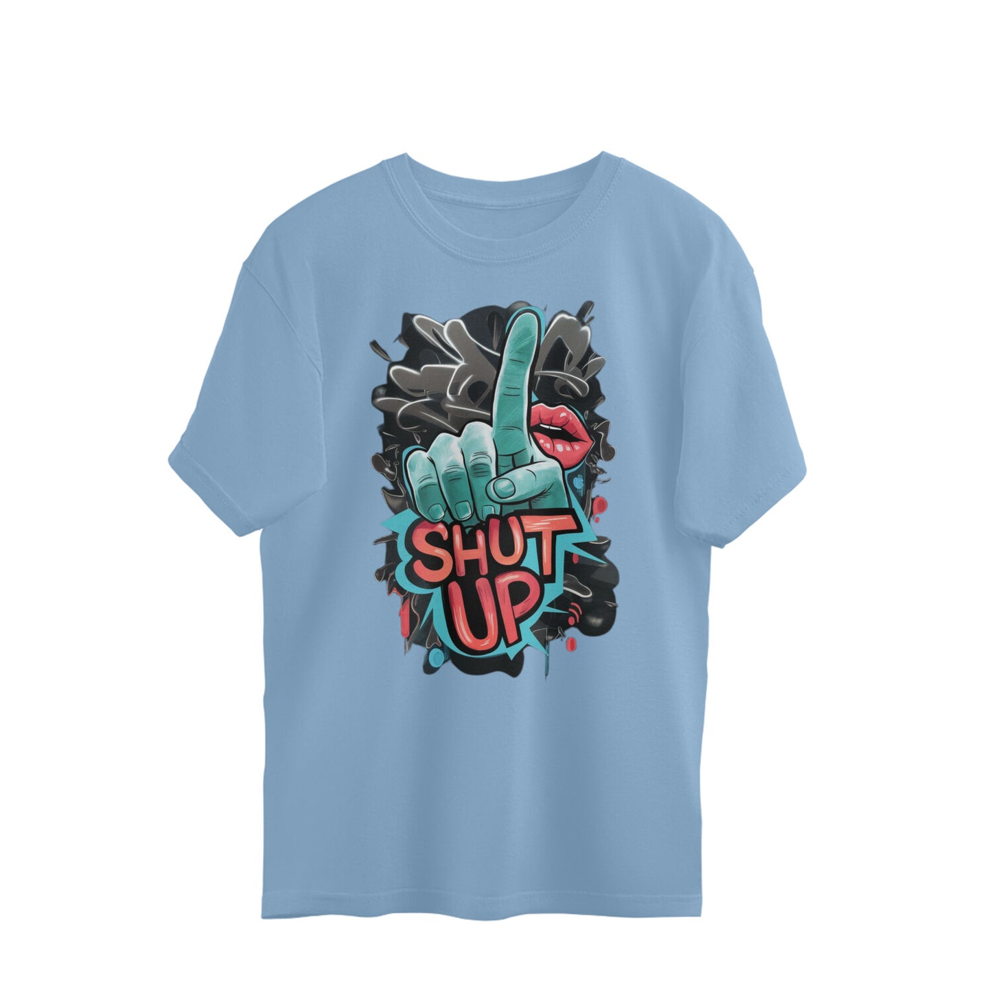 ChillingMode.com - Shut Up - Unisex Oversized T-Shirts