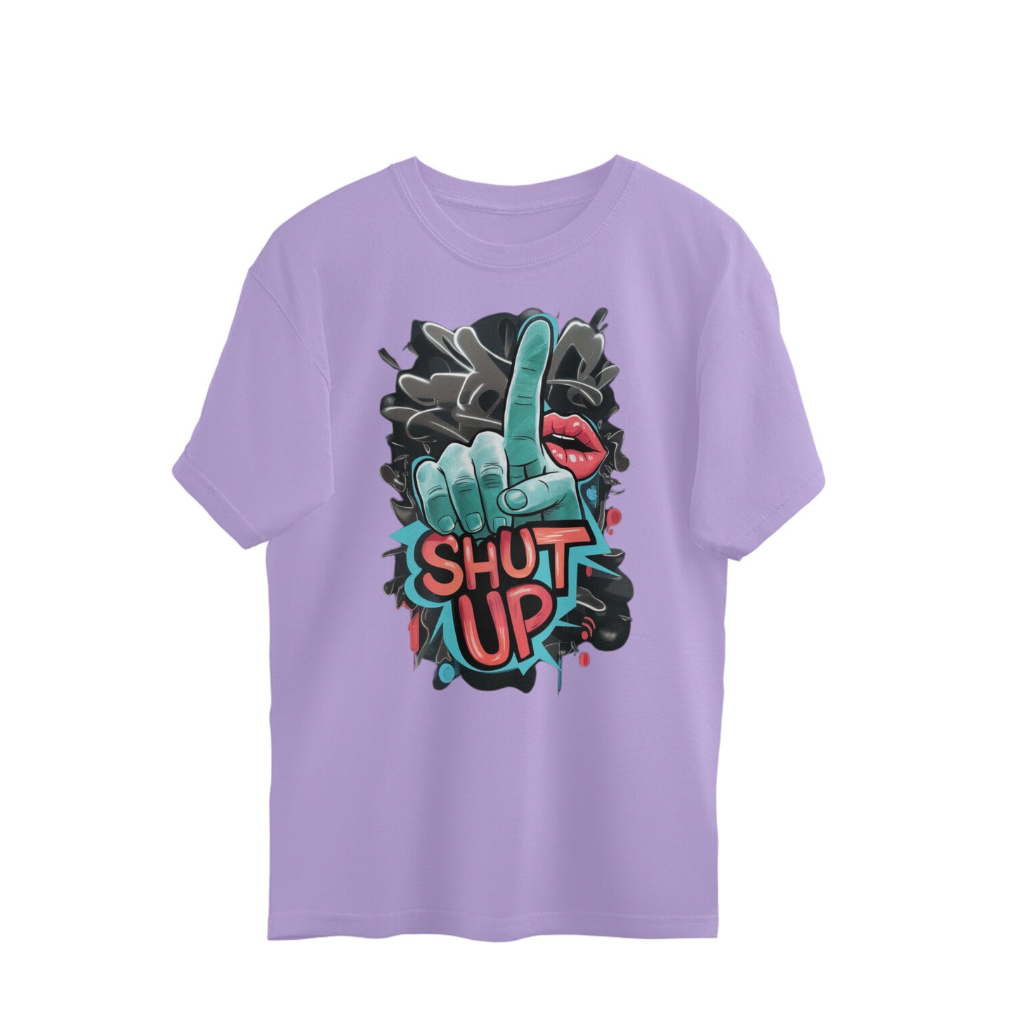 ChillingMode.com - Shut Up - Unisex Oversized T-Shirts