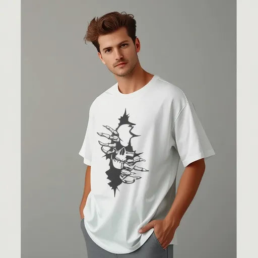 ChillingMode.com - Inner Demon - Oversized Unisex T-Shirts