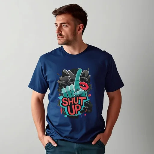 ChillingMode.com - Shut Up - T-Shirts For Men