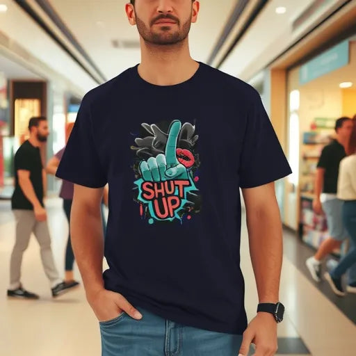 ChillingMode.com - Shut Up - T-Shirts For Men