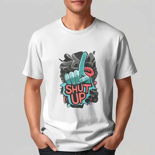 ChillingMode.com - Shut Up - T-Shirts For Men