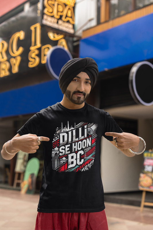 ChillingMode.com - Dilli Se Hoon BC - T-Shirts For Men