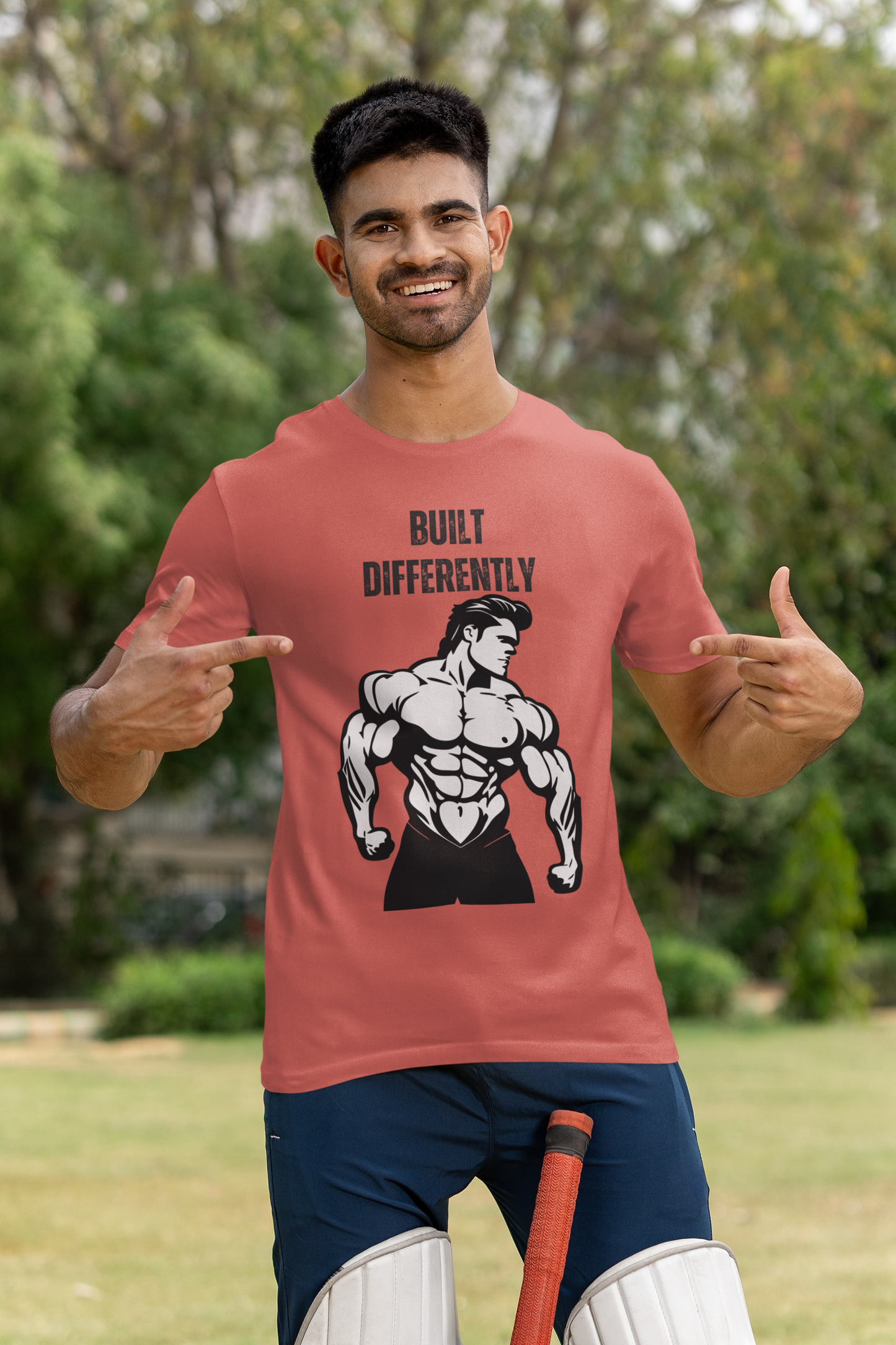 ChillingMode.com - Built Differently - T-shirts For Men