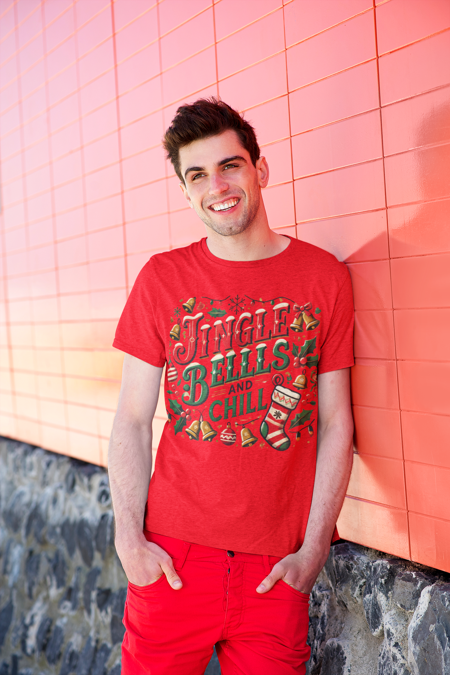 ChillingMode.com - Santa's Jingle Bells and Chill - T-shirts for Men