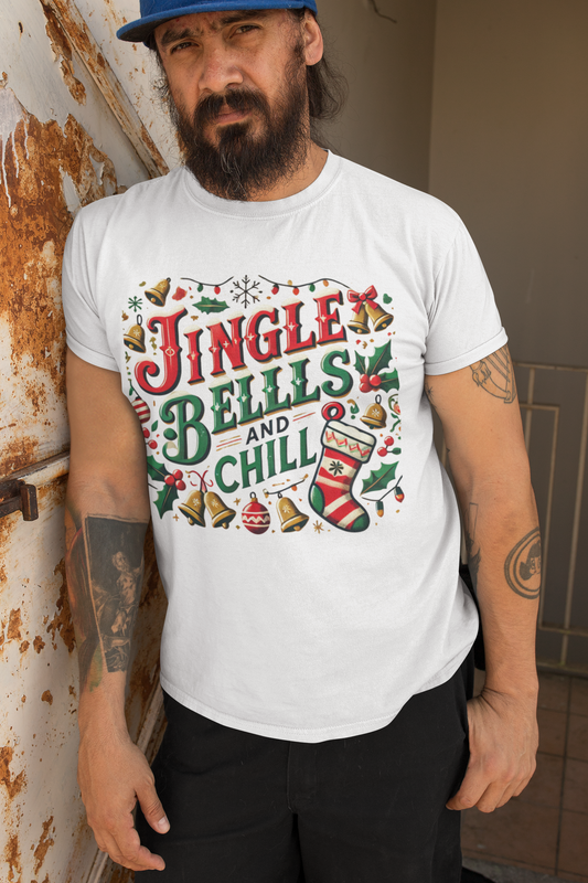 ChillingMode.com - Santa's Jingle Bells and Chill - T-shirts for Men