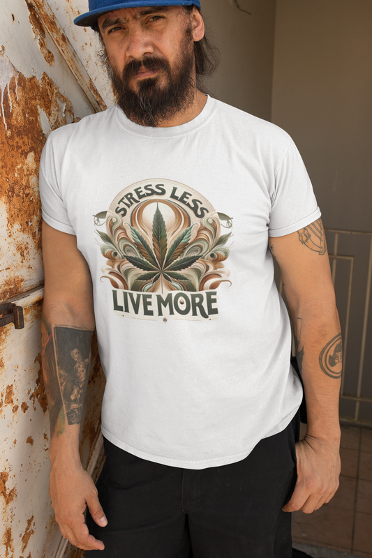 ChillingMode.com - Stress Less Live More - T-Shirts For Men